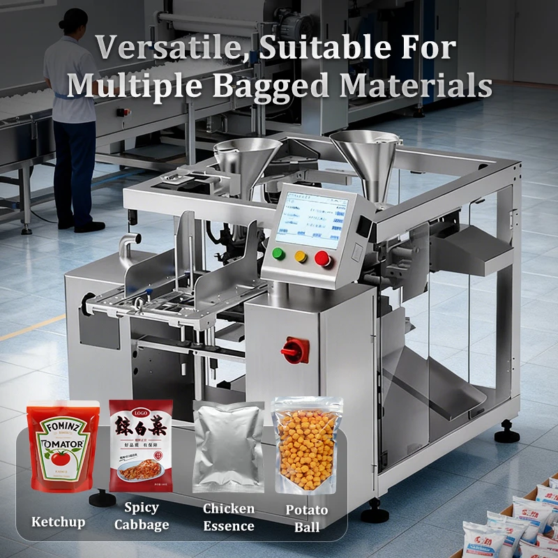 JY-R200 Fully Automatic Rotary Premade Pouch Packaging Machine - Image 2