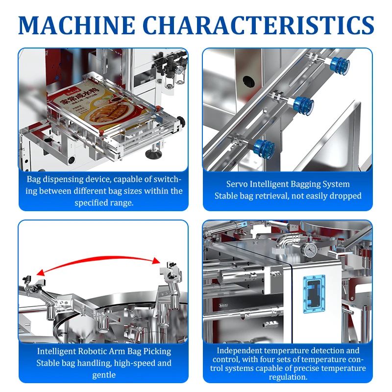 R320V Disc Type Pre-made Pouch Vacuum Packaging Machine - Image 3
