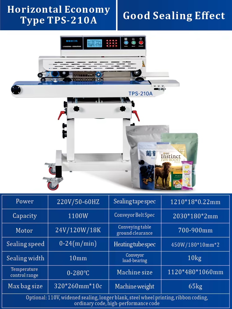 JY-210A High Frequency Heat Sealing Machine for Bags/Film/Foil/Pouches Semi-Automatic Gear-Driven Continuous Band Sealer - Image 4