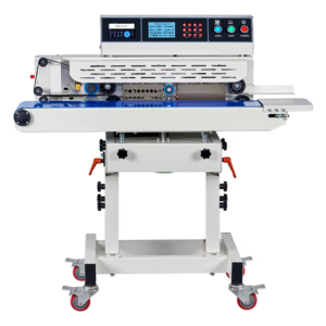 JY-210A High Frequency Heat Sealing Machine for Bags/Film/Foil/Pouches Semi-Automatic Gear-Driven Continuous Band Sealer